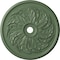 Ekena Millwork Sellek Ceiling Medallion (Fits Canopies up to 9"), Hand-Painted Athenian Green, 42 1/8"OD x 1 7/8"P CM42SKAGF - alternate 1